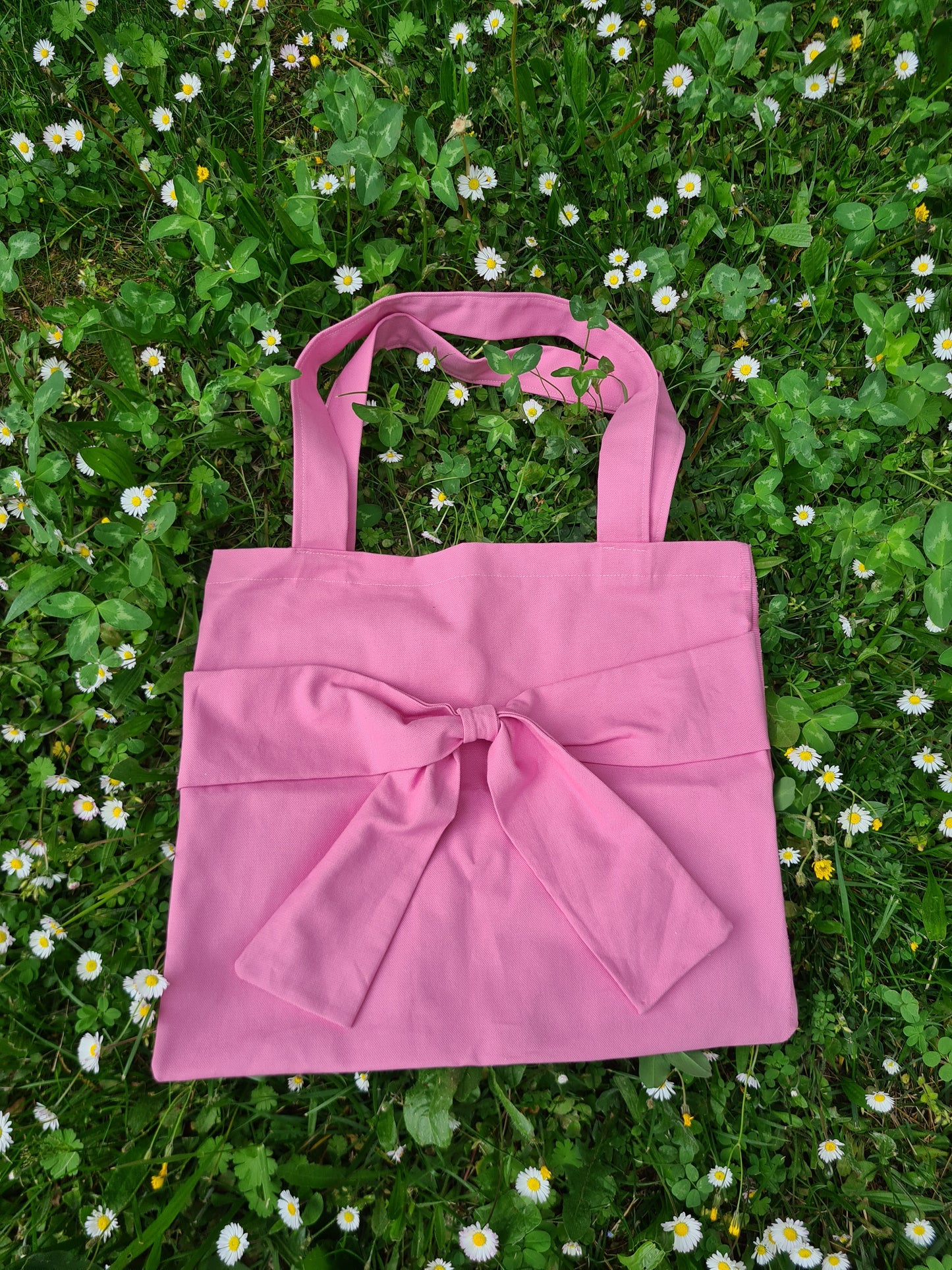 Sac nœud rose JAUNE PARFOIS BLEU x ZOELEVENN