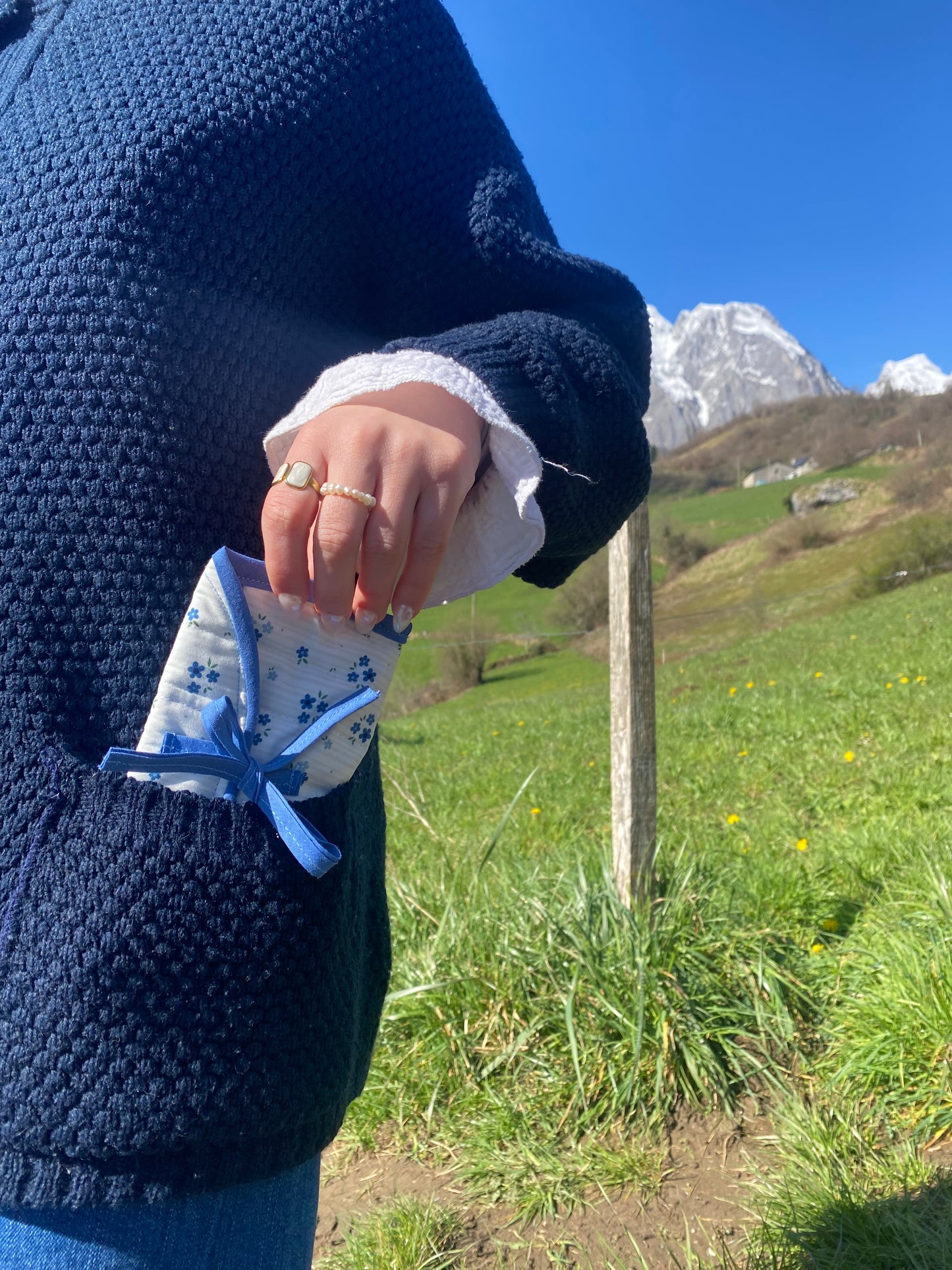 Étui à lunettes Anémone x Murmure des Montagnes