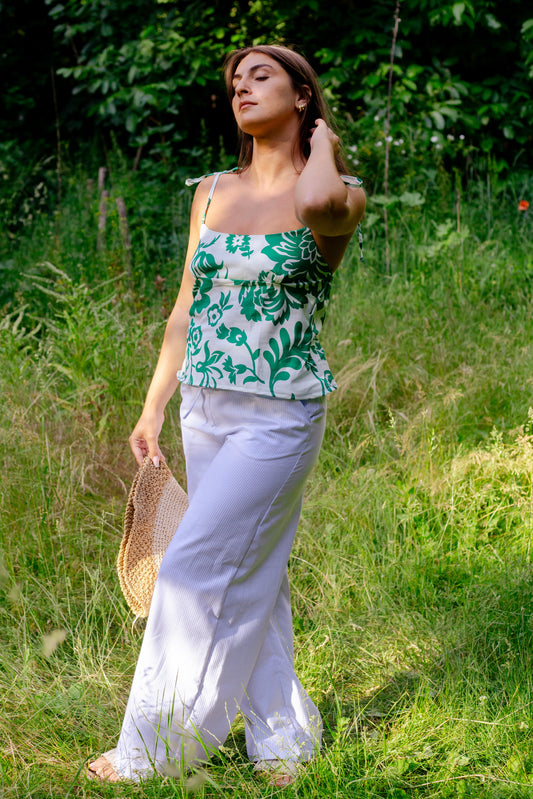 Top liane vert