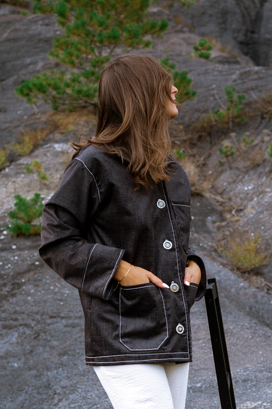 Veste noisette